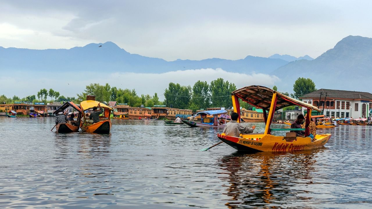 <div class="paragraphs"><p>Shikara Boats on Lake Dal Srinagar. </p></div>