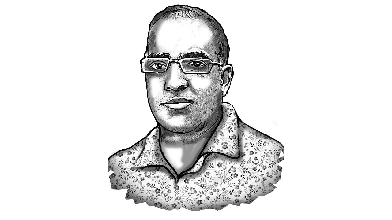 Ashwin Mahesh. Credit: DH illustration