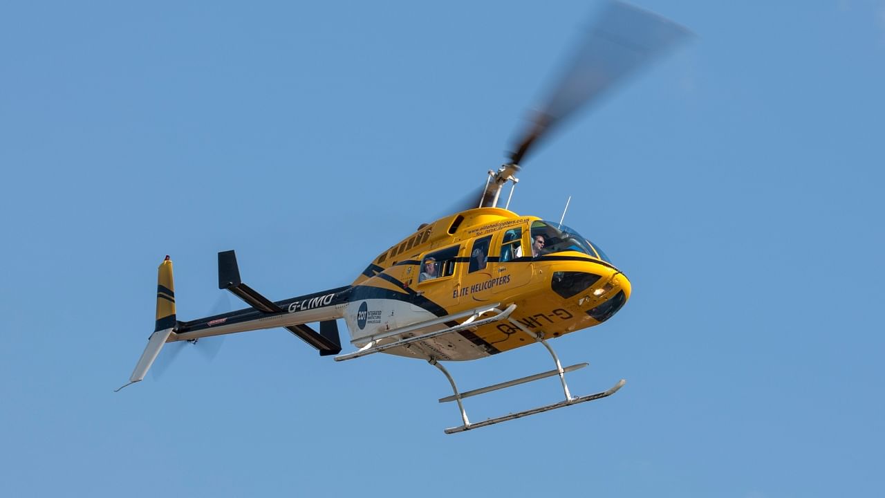 Representative image of a Bell 206 helicopter. The wreckage of a Bell 206 helicopter was found in a large shallow lake in this crash. Credit: iStock Photo