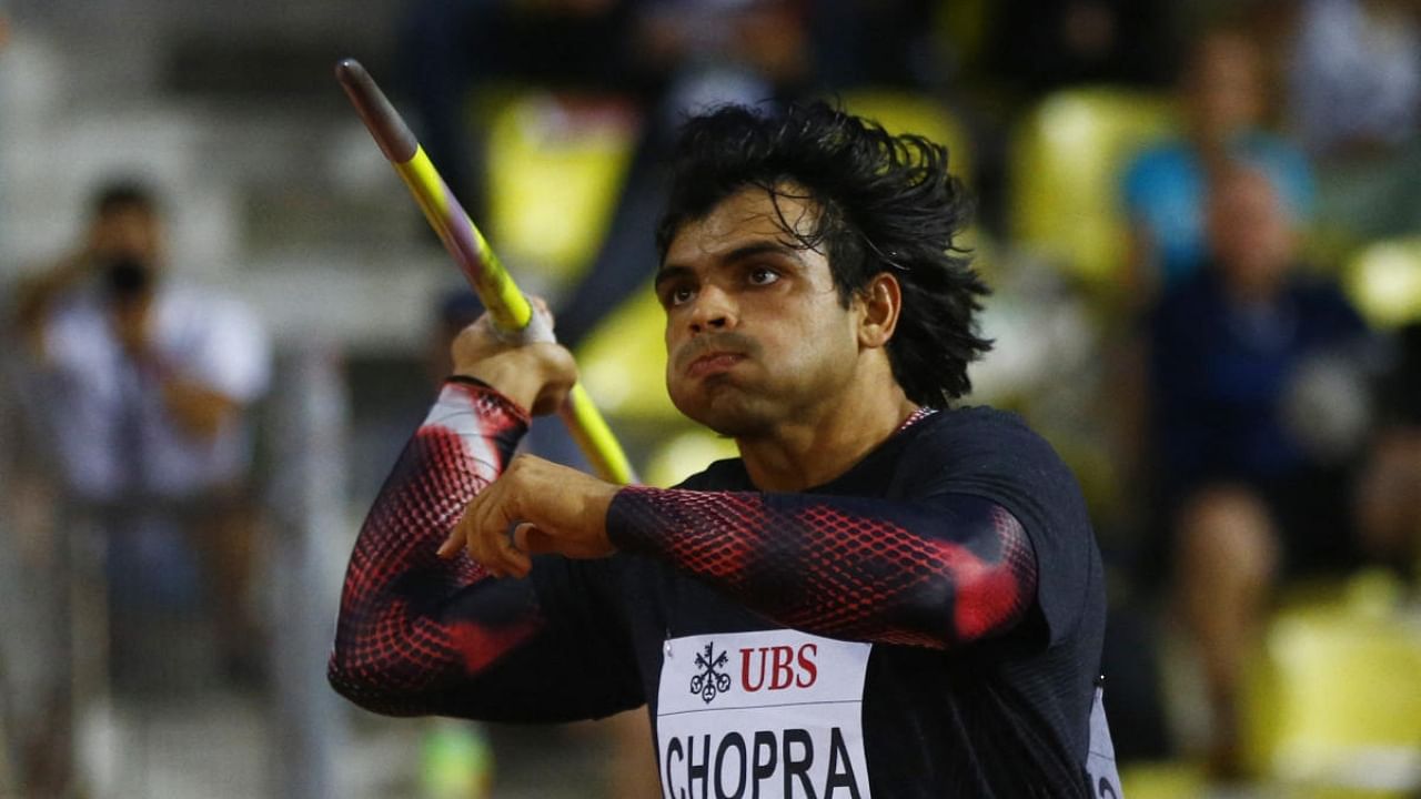 Neeraj Chopra. Credit: Reuters Photo