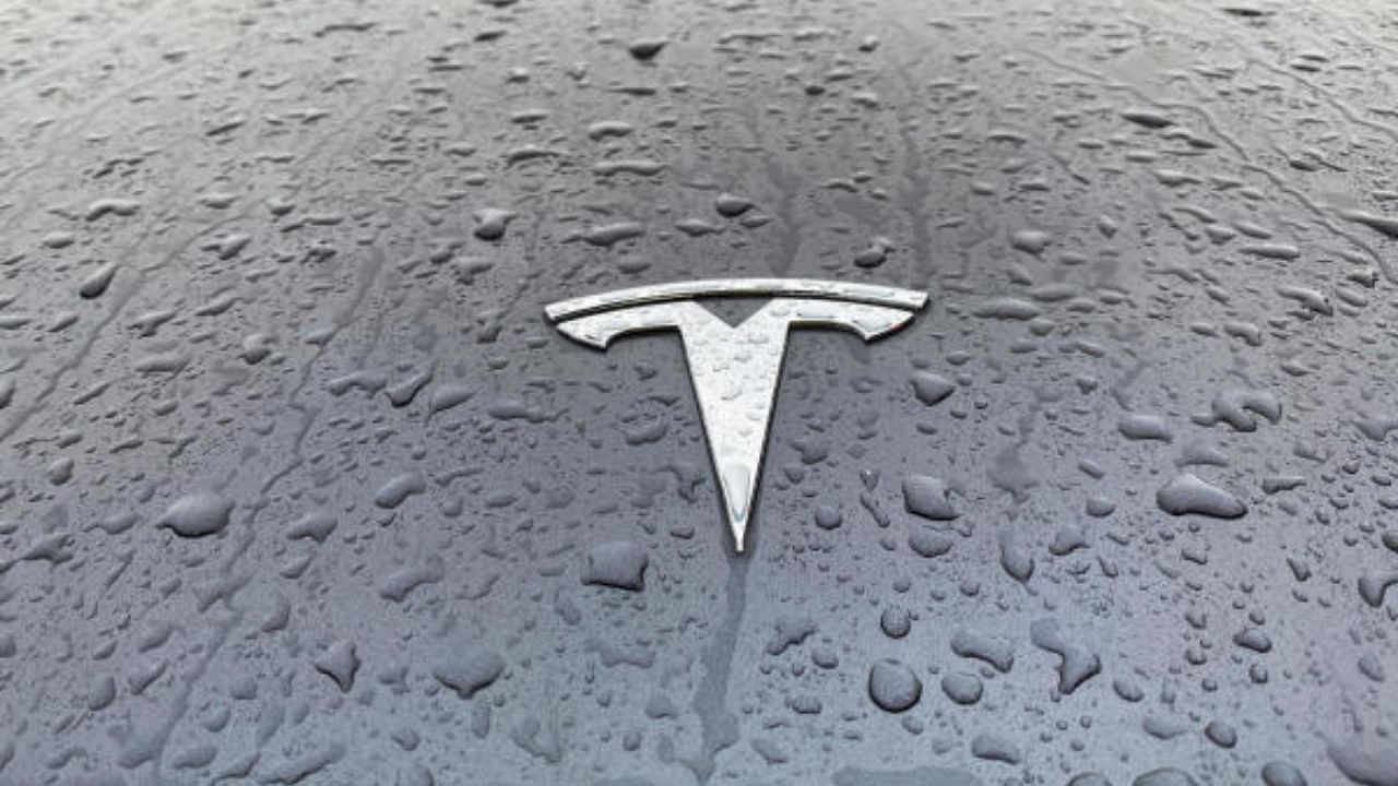 Tesla logo. Credit: Reuters File Photo