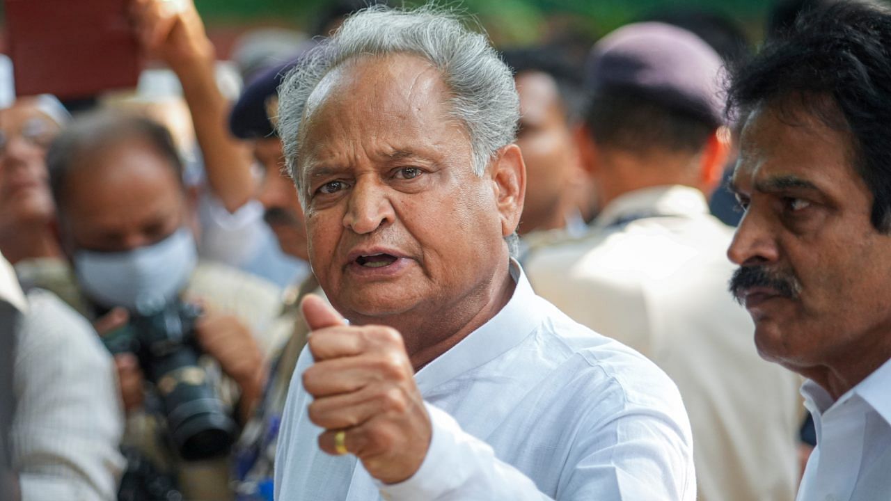 Ashok Gehlot. Credit: PTI File Photo