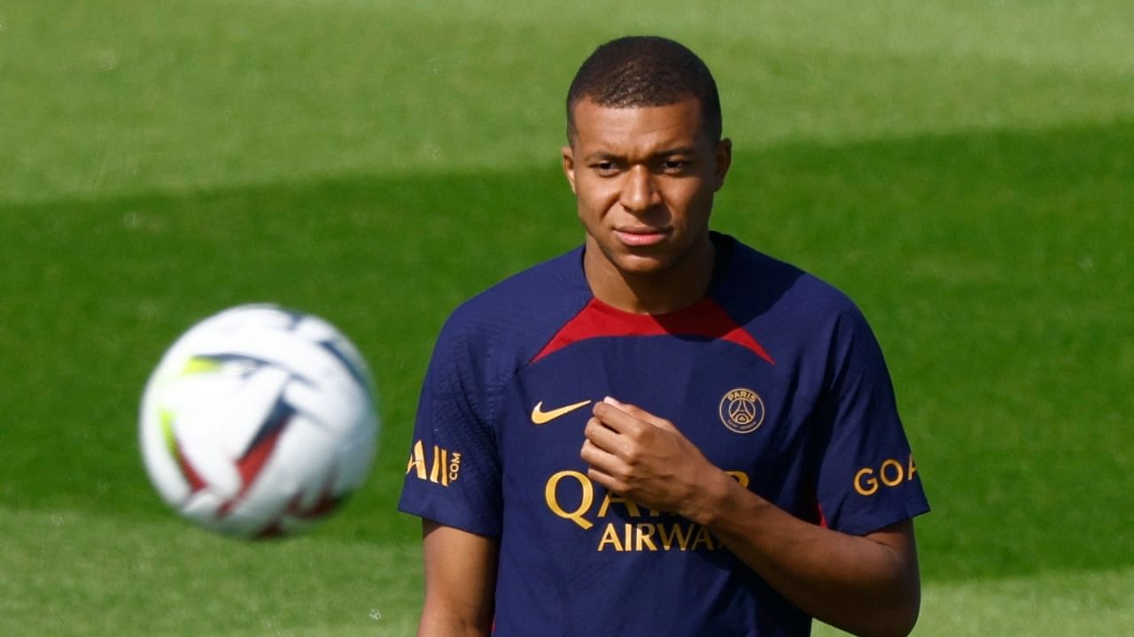 Paris St Germain's Kylian Mbappe. Credit: Reuters Photo