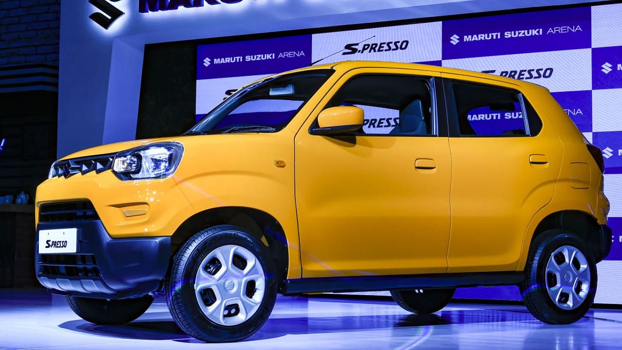 Maruti Suzuki S-Presso. Credit: PTI Photo