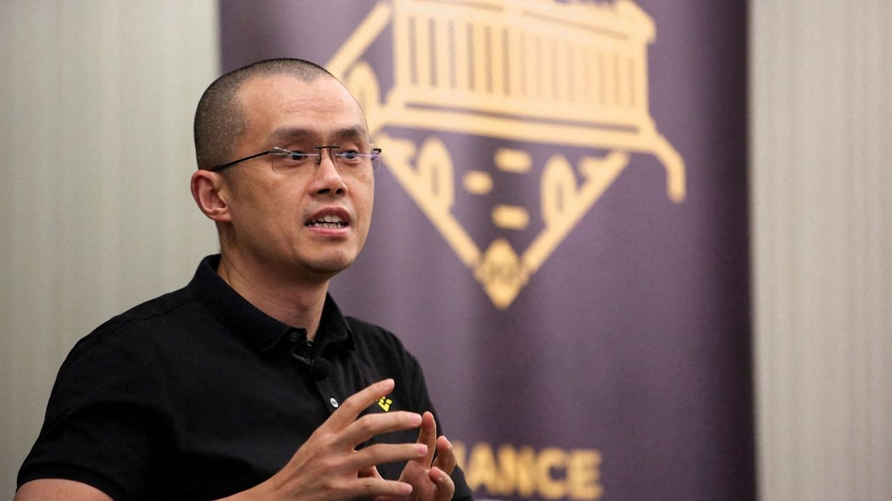  Zhao Changpeng, founder and chief executive officer of Binance. Credit: Reuters Photo