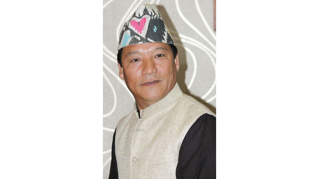 Gorkha Janmukti Morcha (GJM) supremo Bimal Gurung. Credit: Facebook/Bimal Gurung Official