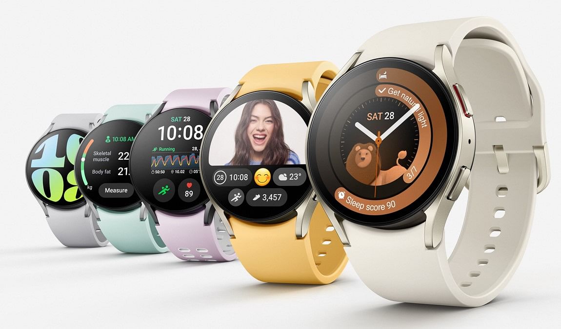 The new Galaxy Watch6 series. Credit: Samsung