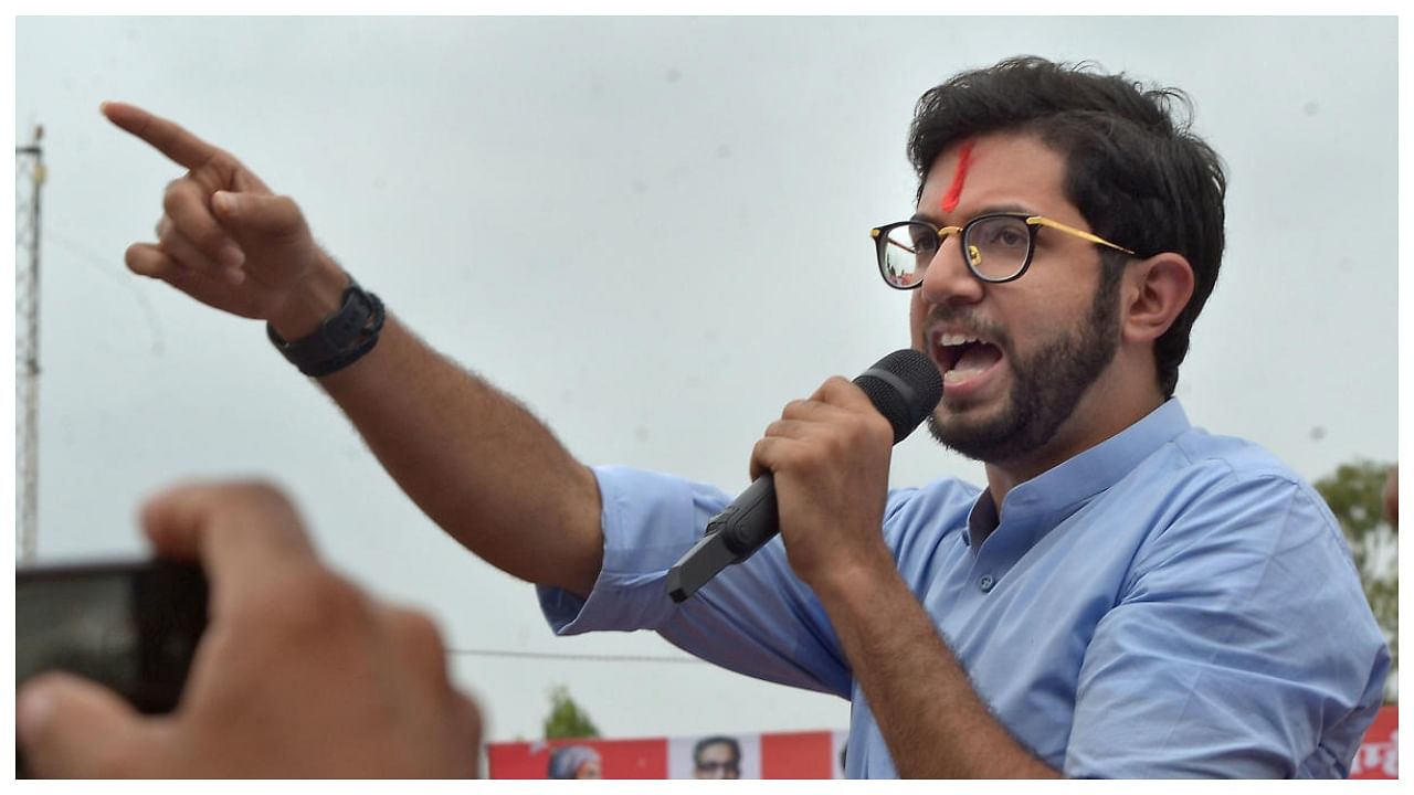 Shiv Sena (UBT) leader  Aaditya Thackeray. Credit: PTI Photo