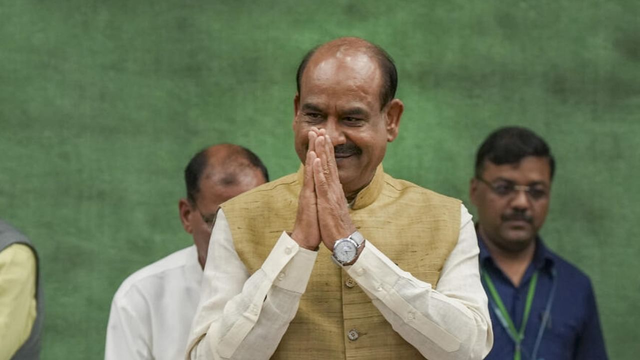 Lok Sabha Speaker Om Birla. Credit: PTI Photo