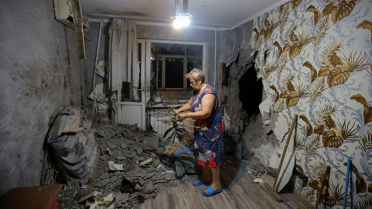 Aftermath of recent shelling in Donetsk. Credit: Reuters Photo