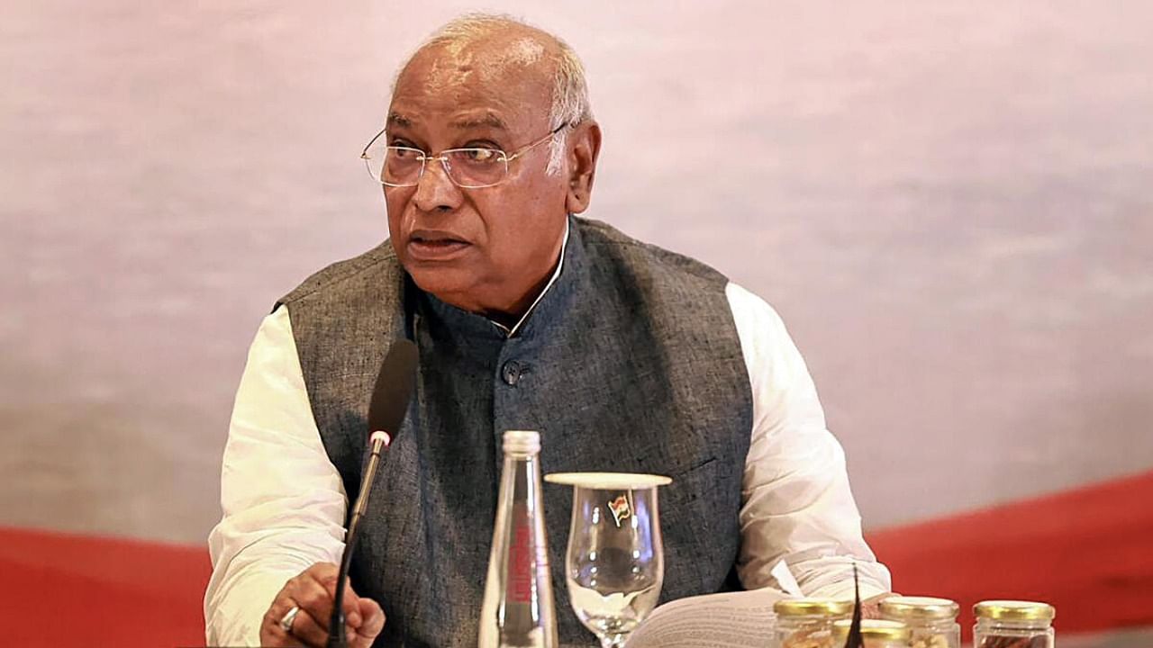 Congress president Mallikarjun Kharge. Credit: PTI Photo