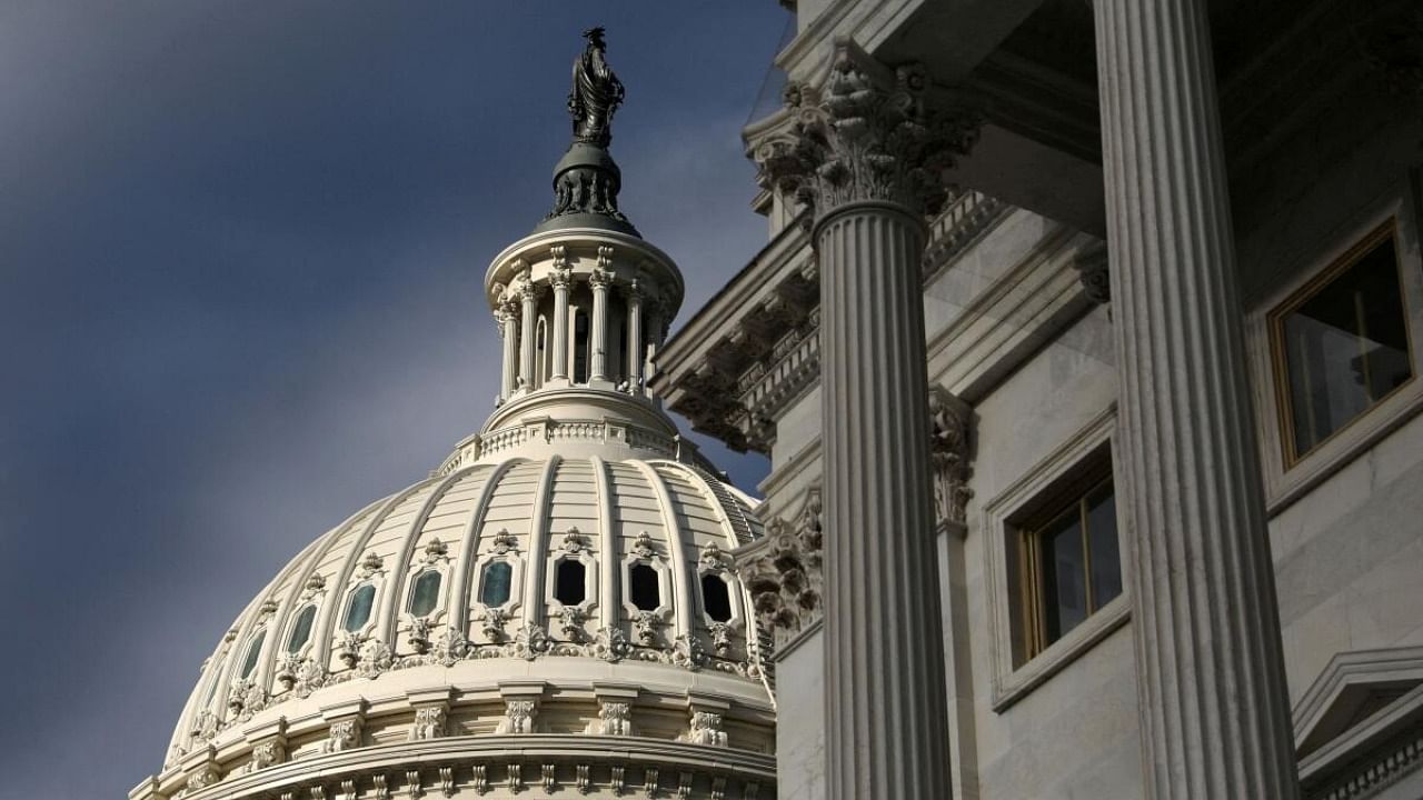 The dome of the US Capitol is seen in Washington. Credit: Reuters Photo