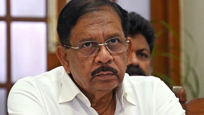 Karnataka Home Minister G Parameshwara. Credit: DH Photo