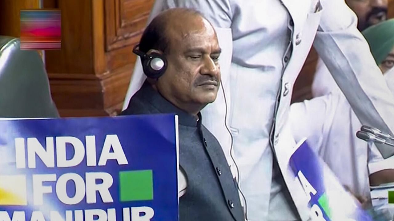 Lok Sabha Speaker Om Birla. Credit: PTI Photo