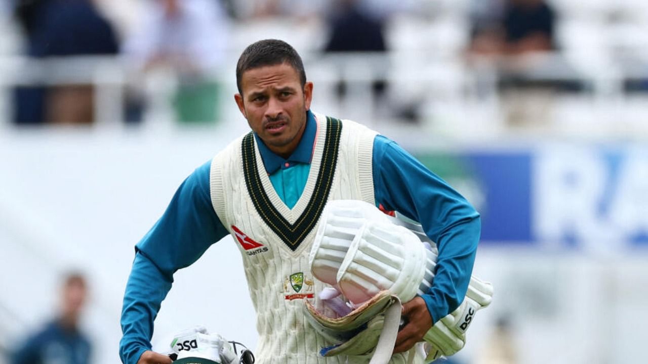 Australia's Usman Khawaja. Credit: Reuters Photo