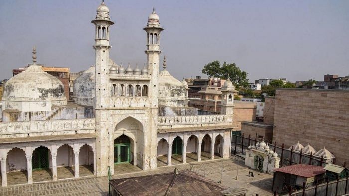 A view of the Gyanvapi mosque. Credit: PTI File Photo
