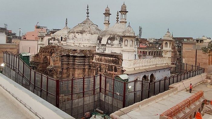 Gyanvapi mosque. Credit: PTI Photo