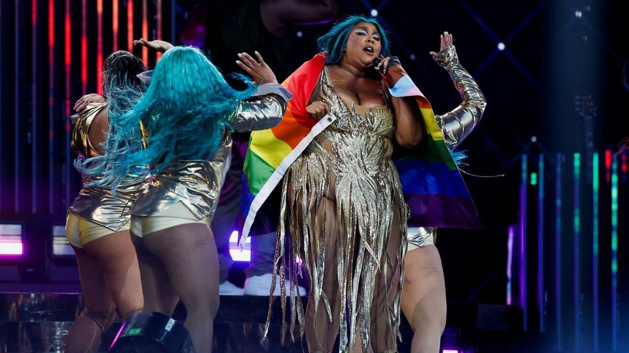 American rapper Lizzo. Credit: Reuters File Photo