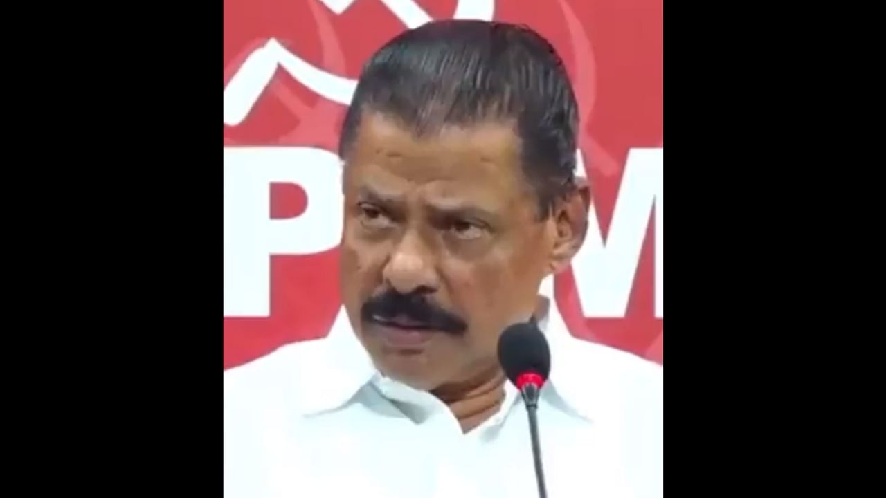 Kerala CPI(M) Secretary M V Govindan. Credit: X/@SVishnuReddy