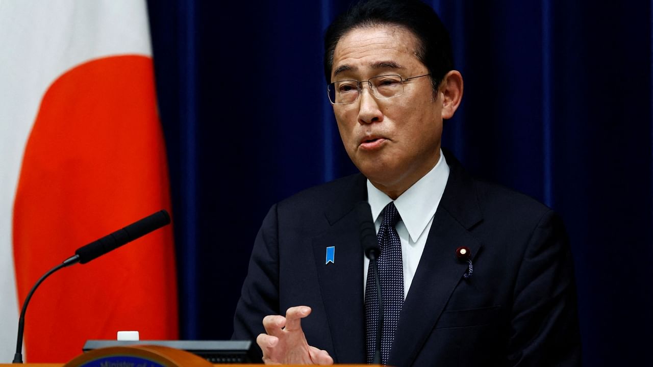 Japan Prime Minister Fumio Kishida. Credit: Reuters Photo