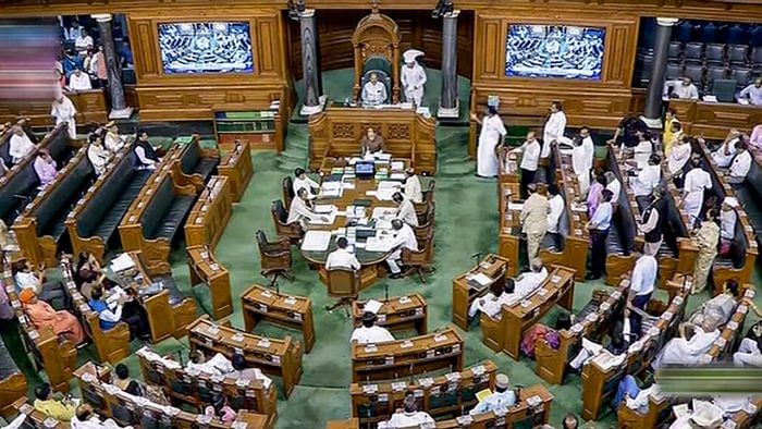 Lok Sabha session. Credit: PTI Photo