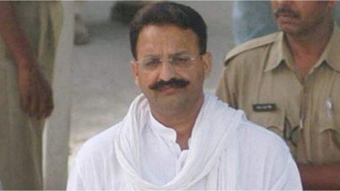 Gangster-politician Mukhtar Ansari. Credit: PTI Photo