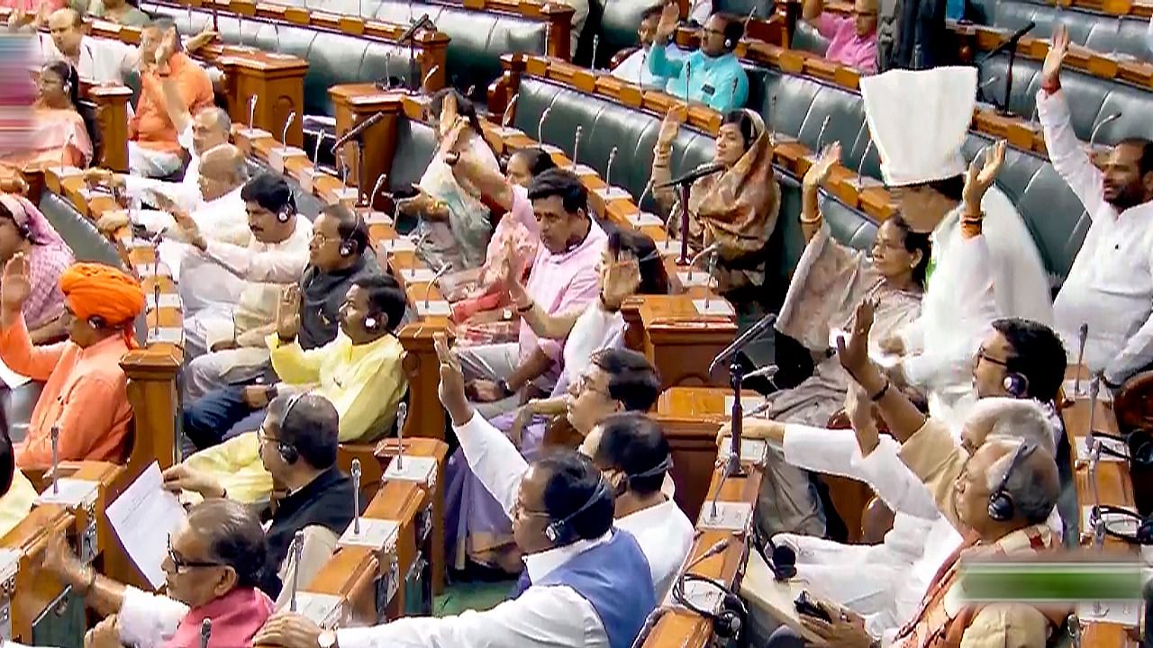 Monsoon session of Parliament. Credit: PTI Photo