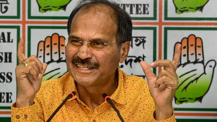 Congress leader in Lok Sabha Adhir Ranjan Chowdhury. Credit: PTI Photo