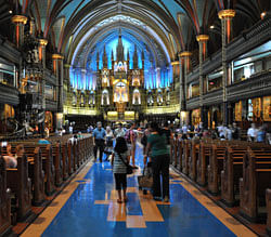 Notre Dame Basilica in Montreal