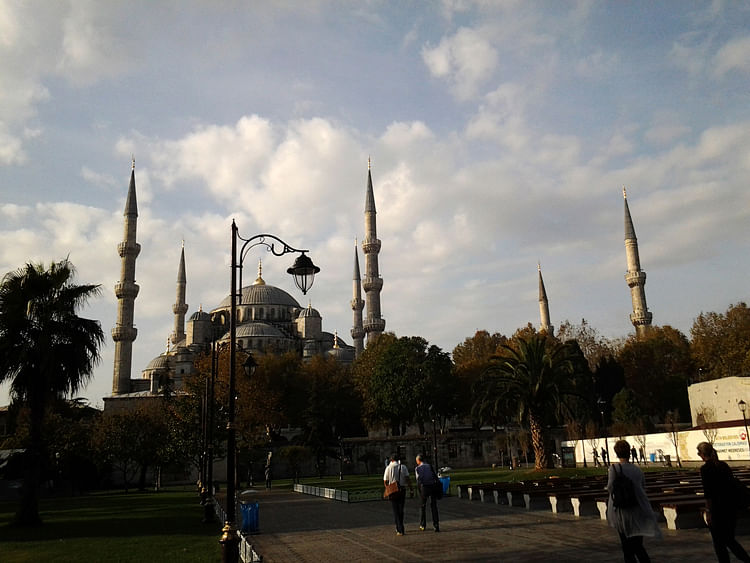 Blue Mosque in Istanbul, Turkey by Soshee Ananda Kumar