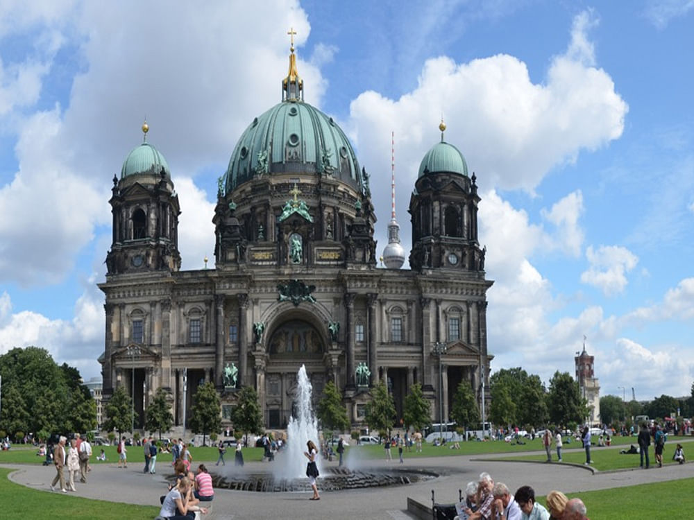 The Cathedral in Berlin 'The Berliner Dom' in Germany. Photo by U.B. Vasudev