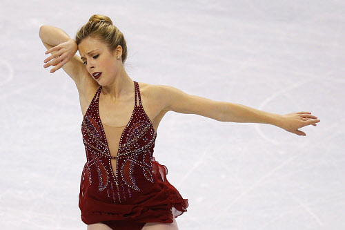 Ashley Wagner competes in the women's free skate competition at the U.S.  Figure Skating Championships in Boston, Massachusetts January 11, 2014.   REUTERS