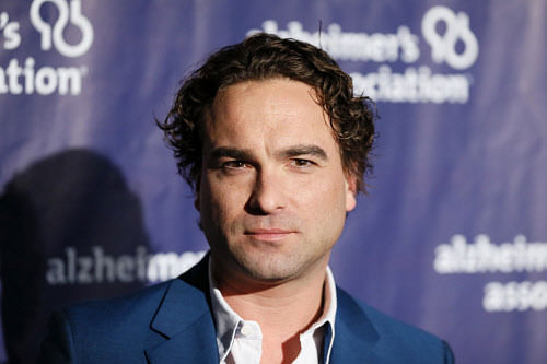 Actor Johnny Galecki poses at the 22nd annual 'A Night at Sardi's' to benefit the Alzheimer's Association at the Beverly Hilton Hotel in Beverly Hills, California, March 26, 2014. REUTERS