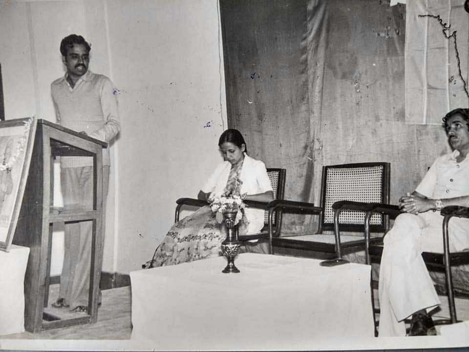 Ananth Kumar's ABVP days: the formative years. Pic Courtesy: RSS 
