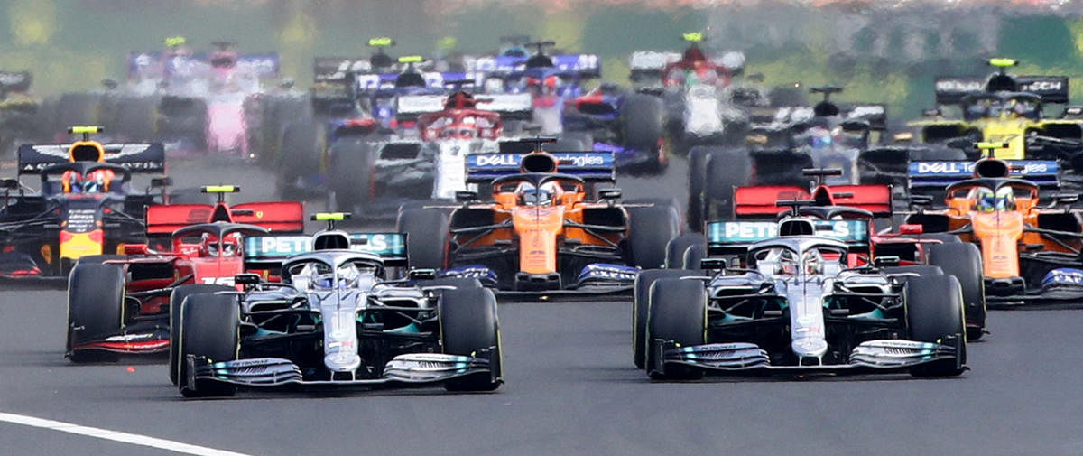 General view during Hungarian Grand Prix race (Reuters Photo)