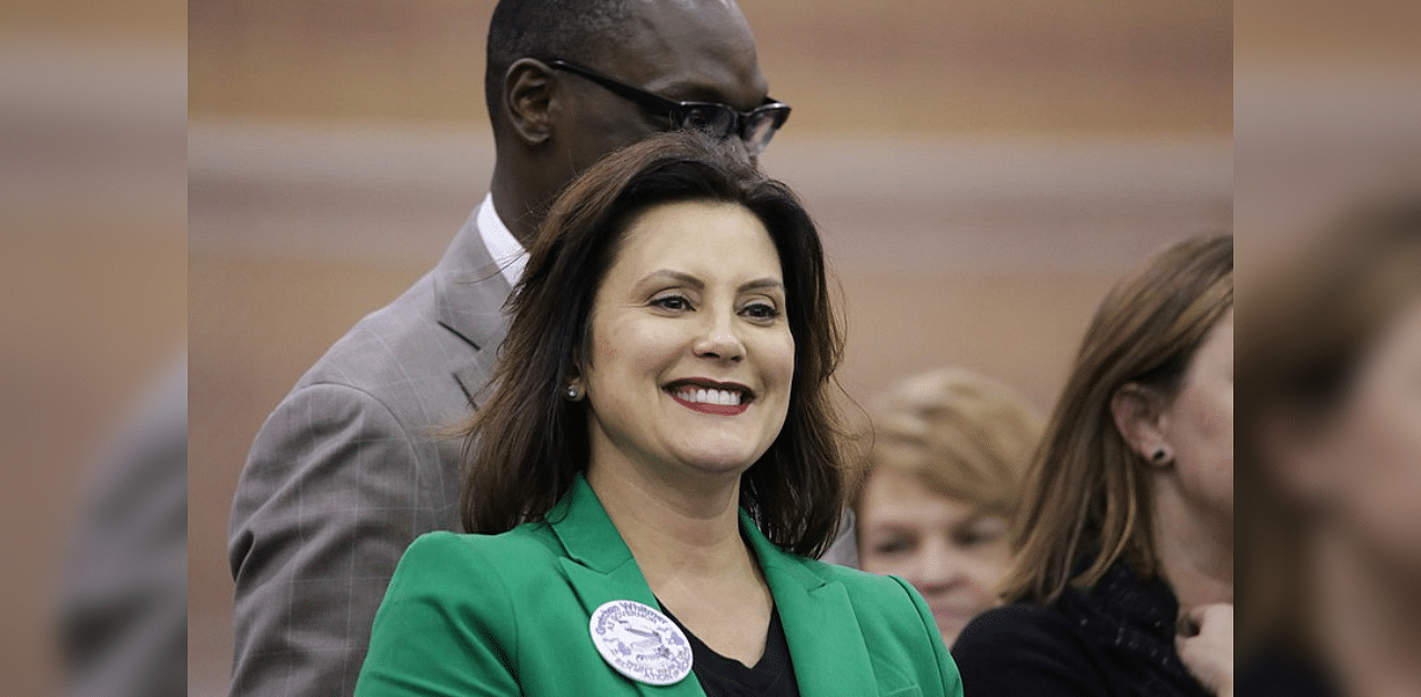 Michigan Governor Gretchen Whitmer, 48, raised her profile as the governor of a battleground state hit hard by the coronavirus. But she came under fire earlier this year from some Michigan residents for a stay-at-home order that they viewed as too onerous.