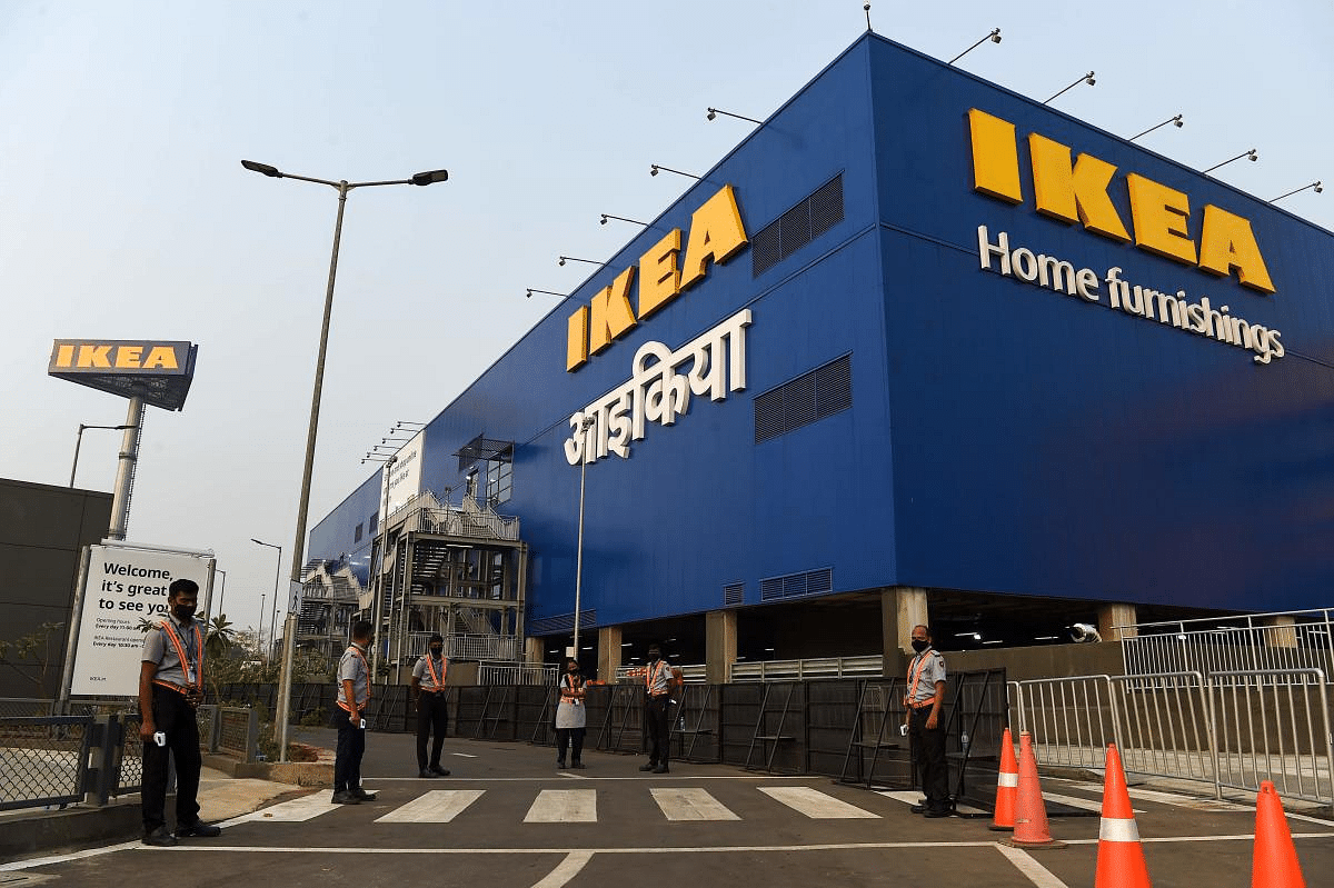 Located on the Thane-Belapur road, the facility is over 5 lakh sq ft, bringing to Mumbai some of IKEA’s iconic products. Credit: AFP Photo