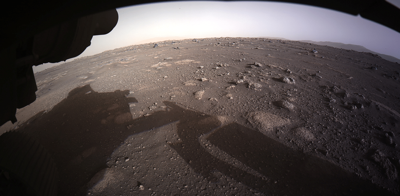 A glimpse of Mars from NASA's Perseverance rover