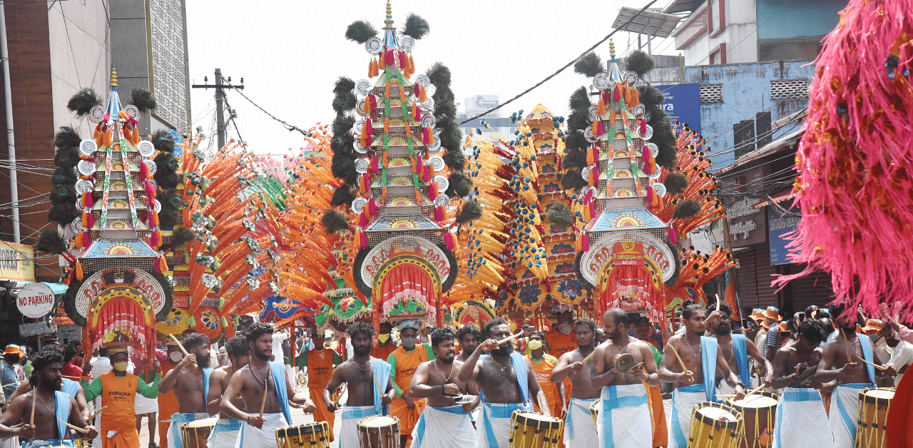 In Pics | BJP, Congress and LDF campaign in Kerala