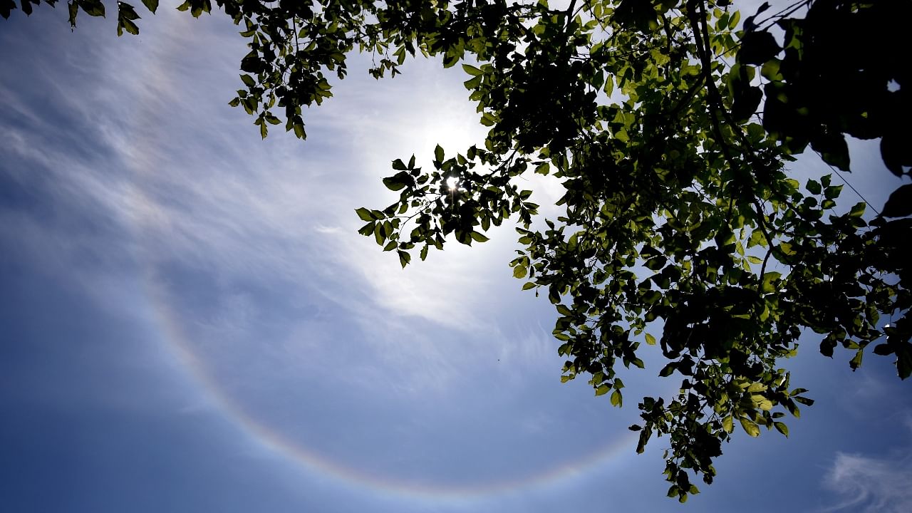 Sun Halo: Bengaluru witnesses rare optical phenomenon