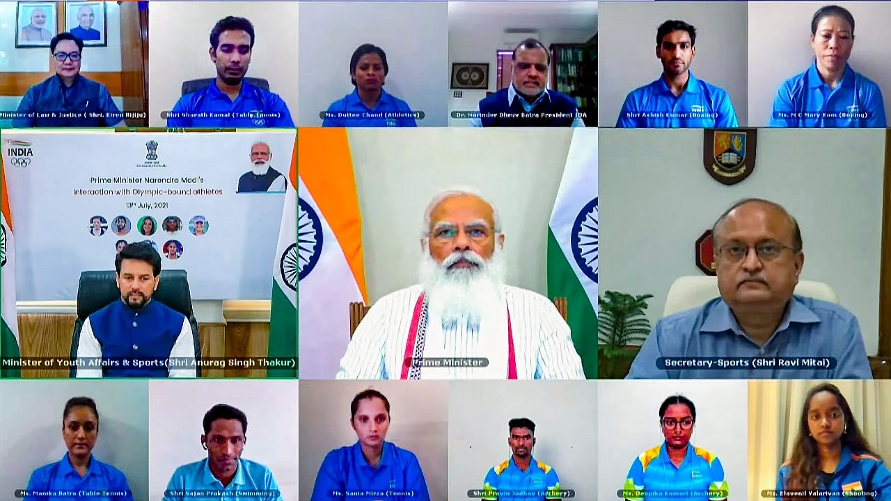 Tokyo Olympics: PM Modi interacts with Indian contingent; wishes them luck