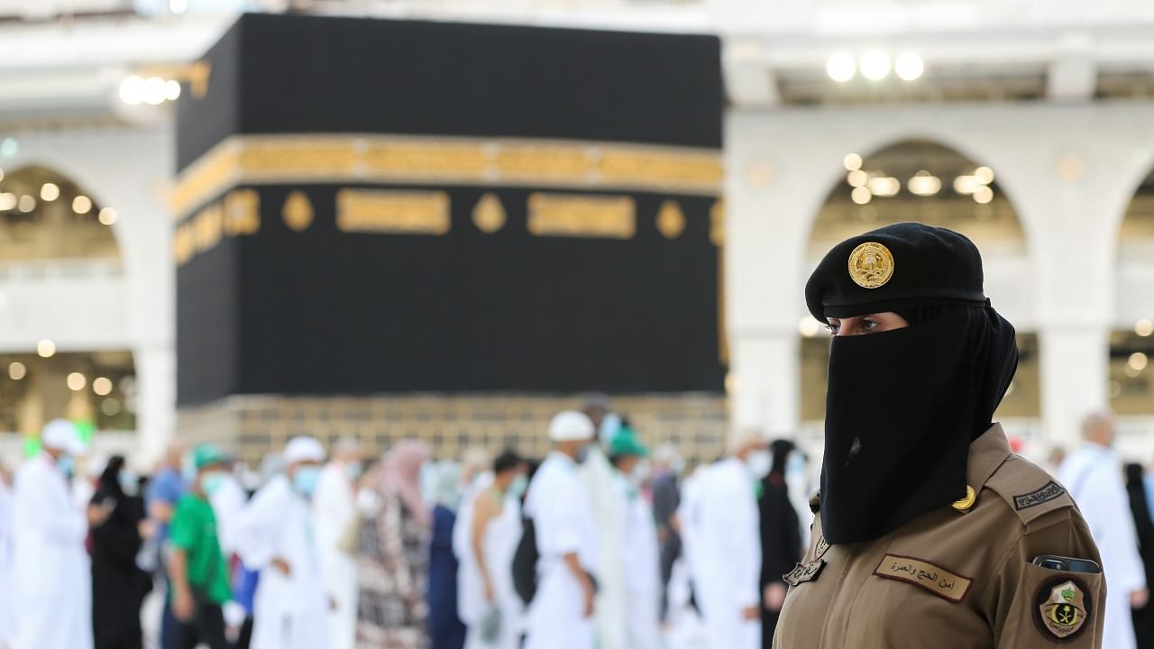 In a first, Saudi women soldiers stand guard in Islam's holiest site, Mecca. Credit: Reuters Photo