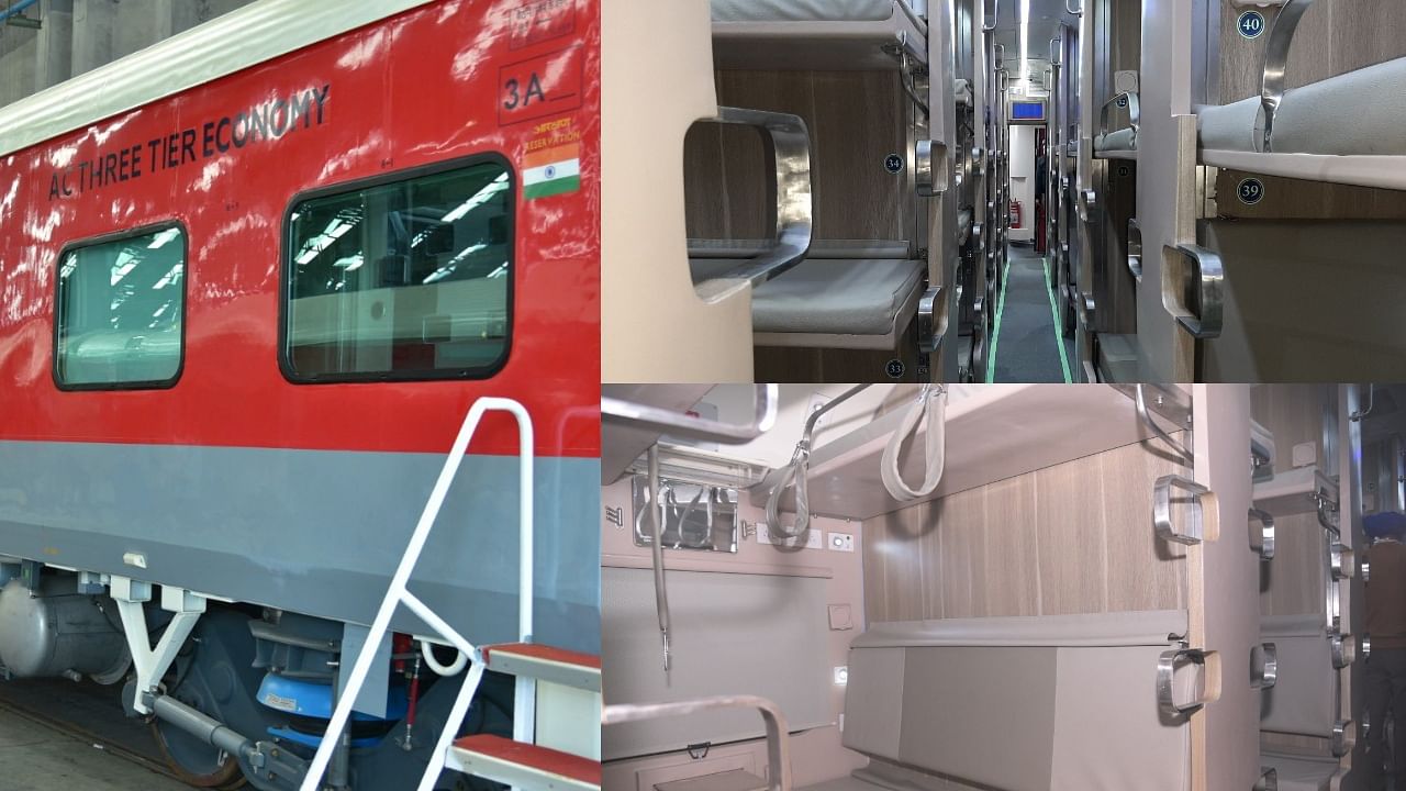 Sneak peek into Railways' new economy AC 3-tier coaches