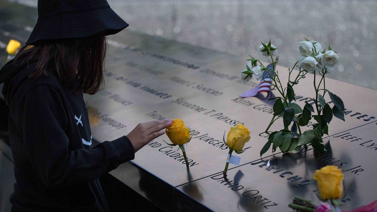 20 years on, time still stands still as New York pays tribute to 9/11 victims