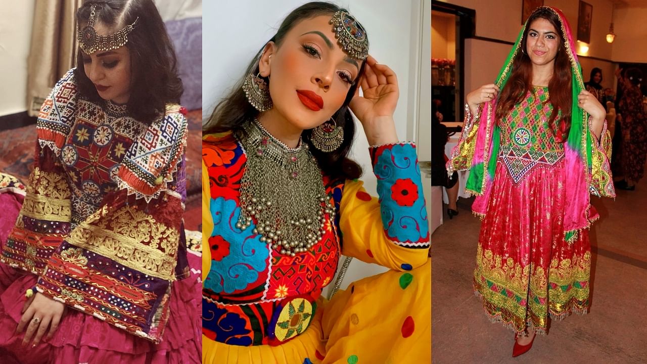 In protest against Taliban clothing mandate, Afghan women share photos dressed in traditional attire