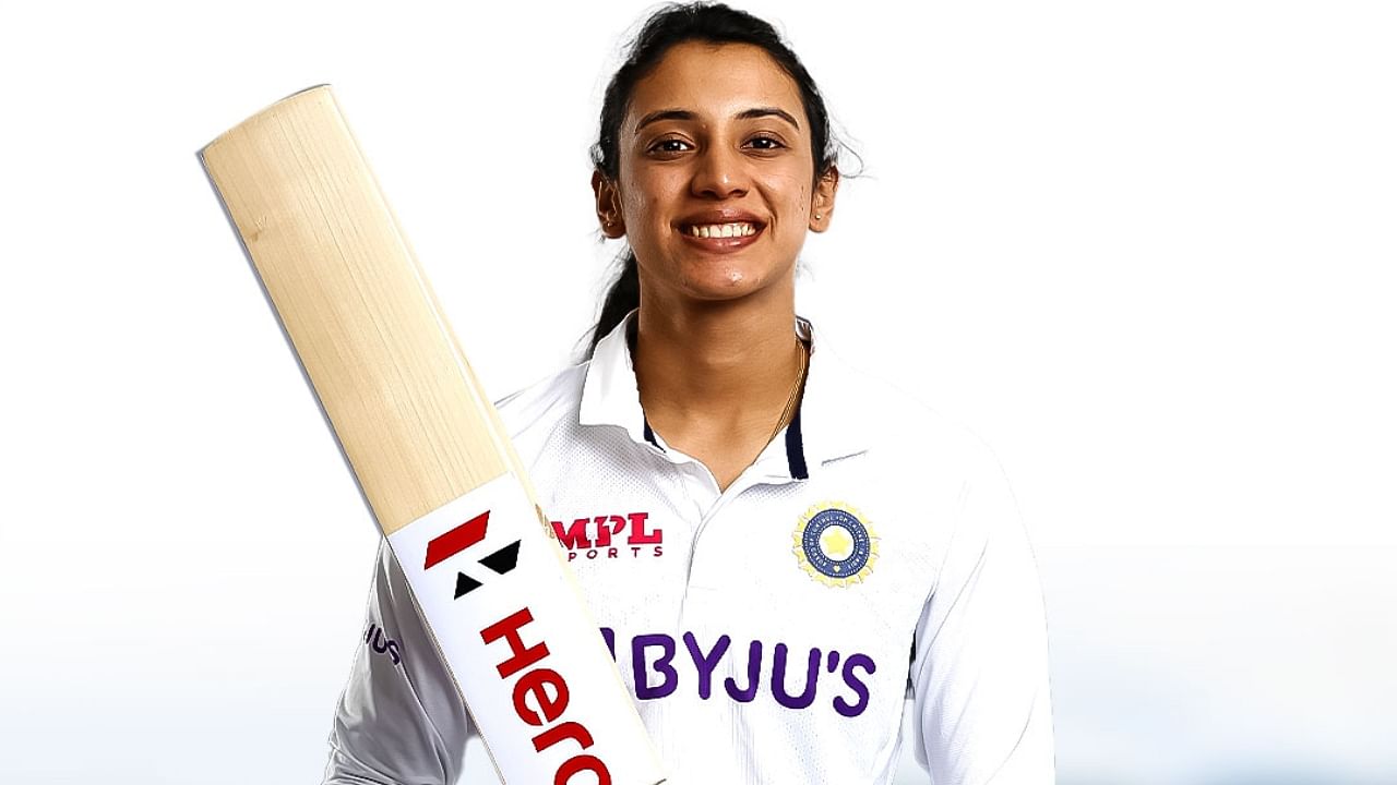 Smriti Mandhana scripts history, becomes first Indian woman to hit Test ton in Australia Credit: Twitter/@BCCIWomen
