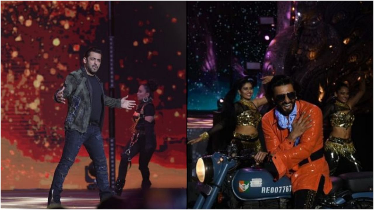 In Pics | From Salman Khan to Ranveer Singh: Bollywood stars shine bright at IFFI 2021. Credit: Twitter/@IFFIGoa