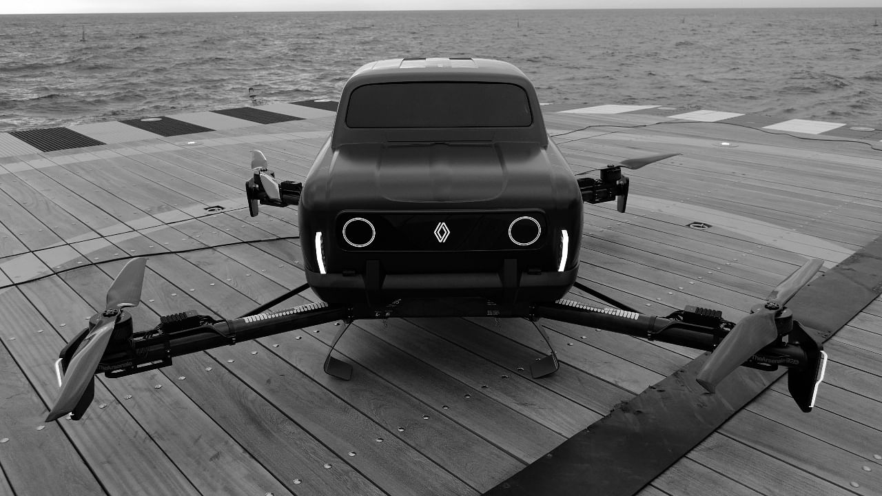 A sneak peek into Renault's first flying concept car AIR4; Check out pics!
