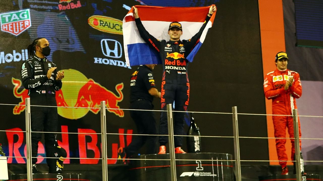 Abu Dhabi GP: Best Moments from Verstappen's maiden F1 win Credit: Reuters Photo