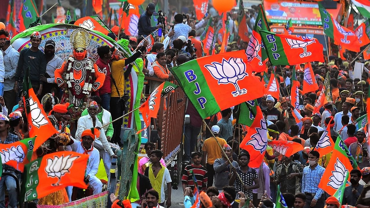 Election 2022 Result: Early trends show BJP ahead in UP Credit: AFP Photo